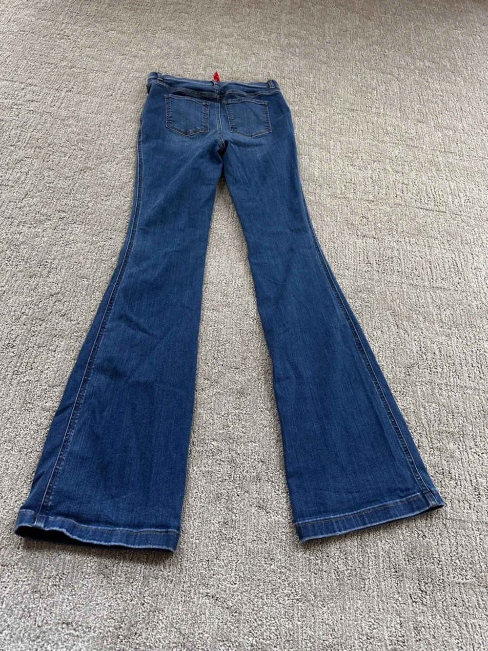 SPANX Dark Blue Flare Jeans - Picture 8 of 8